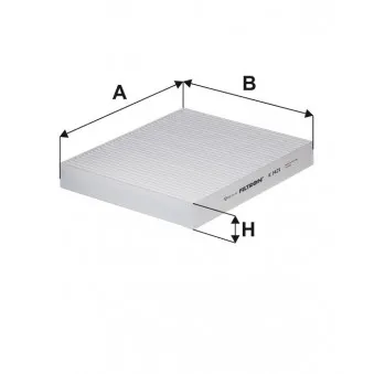 Filtre, air de l'habitacle FILTRON