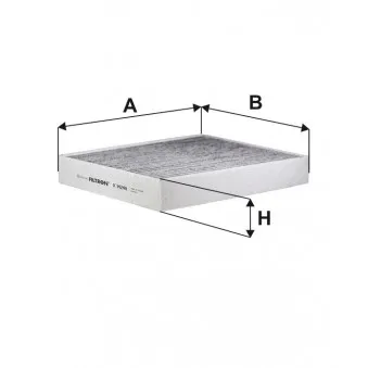 Filtre, air de l'habitacle FILTRON K 1424A