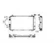 Radiateur, refroidissement du moteur NRF 506860 - Visuel 2