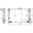 Radiateur, refroidissement du moteur NRF 514141 - Visuel 1