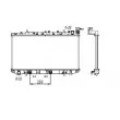 Radiateur, refroidissement du moteur NRF 516864 - Visuel 1