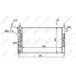 Radiateur, refroidissement du moteur NRF 52156 - Visuel 2