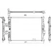Radiateur, refroidissement du moteur NRF 53133 - Visuel 1