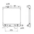 Radiateur, refroidissement du moteur NRF 53323 - Visuel 2