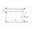 Radiateur, refroidissement du moteur NRF 53727 - Visuel 2