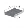 Filtre, air de l'habitacle FILTRON K 1052A - Visuel 1