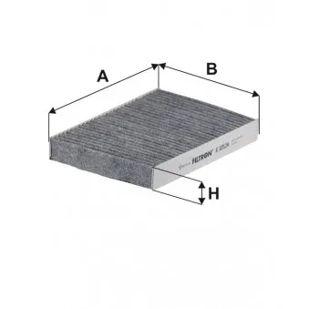 Filtre, air de l'habitacle FILTRON K 1052A