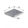 Filtre, air de l'habitacle FILTRON K 1303A - Visuel 1