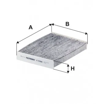 Filtre, air de l'habitacle FILTRON K 1330A