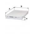Filtre, air de l'habitacle FILTRON K 1408 - Visuel 1