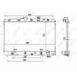 Radiateur, refroidissement du moteur NRF 53948 - Visuel 2