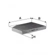Filtre, air de l'habitacle FILTRON K 1425A - Visuel 1