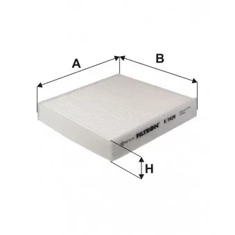 Filtre, air de l'habitacle FILTRON K 1426