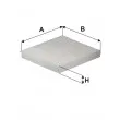 Filtre, air de l'habitacle FILTRON K 1430 - Visuel 1