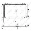 Radiateur, refroidissement du moteur NRF 54614 - Visuel 1