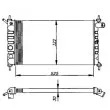 Radiateur, refroidissement du moteur NRF 54627 - Visuel 2