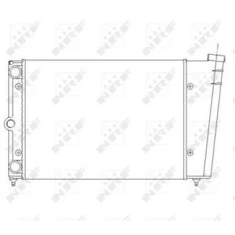 Radiateur, refroidissement du moteur NRF 54691