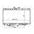 Radiateur, refroidissement du moteur NRF 566707 - Visuel 2