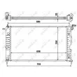 Radiateur, refroidissement du moteur NRF 58368 - Visuel 1