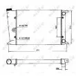 Radiateur, refroidissement du moteur NRF 58552 - Visuel 1