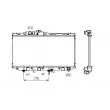 Radiateur, refroidissement du moteur NRF 596711 - Visuel 1