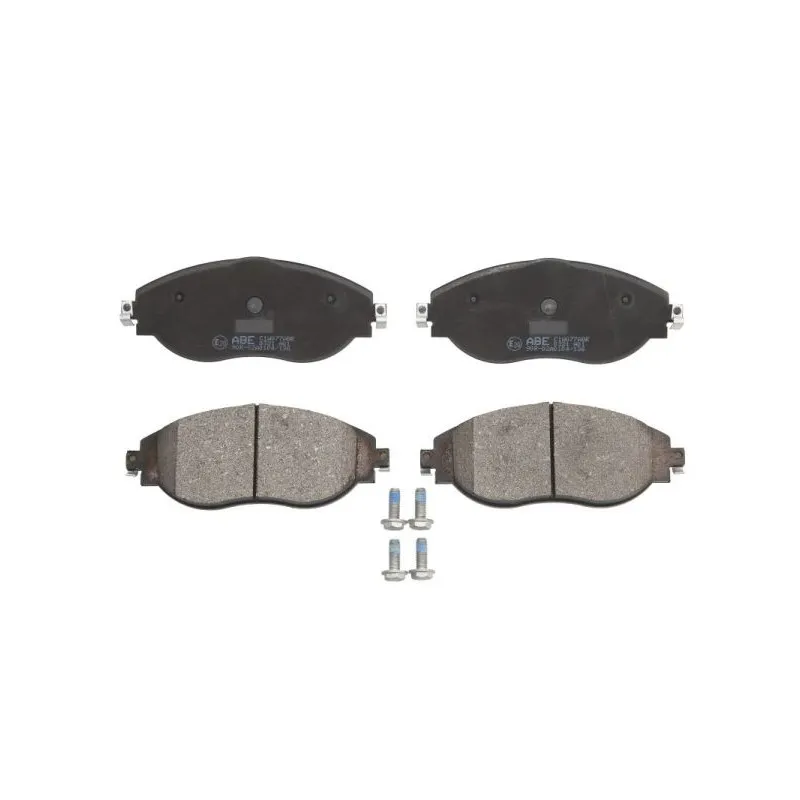 Jeu de 4 plaquettes de frein avant ABE C1W077ABE