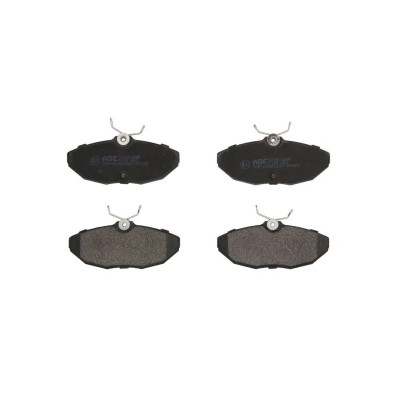 Jeu de 4 plaquettes de frein arrière ABE C2J003ABE