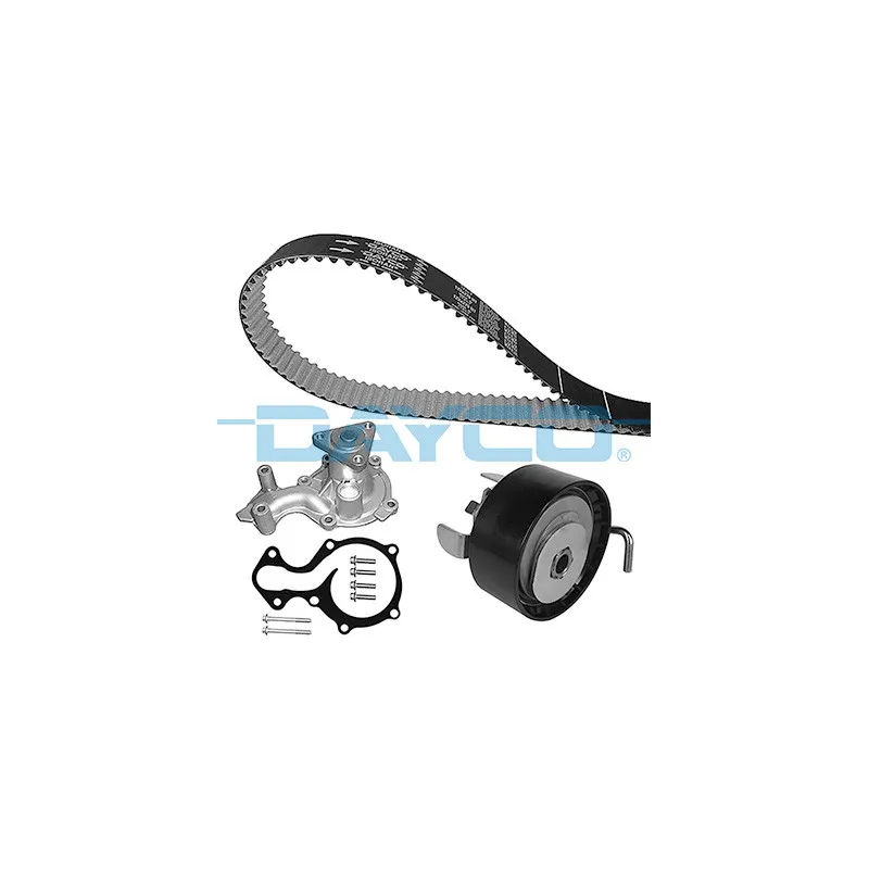 Pompe à eau + kit de courroie de distribution DAYCO KBIOWP030