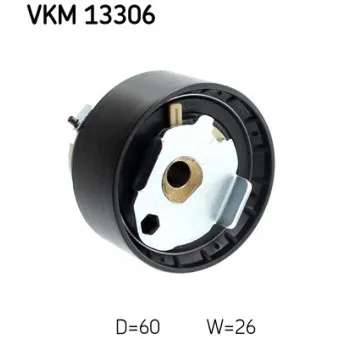 Poulie-tendeur, courroie de distribution SKF VKM 13306