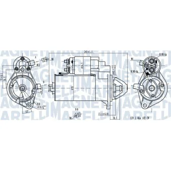 Démarreur MAGNETI MARELLI