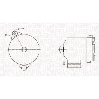 Alternateur MAGNETI MARELLI