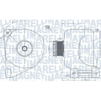 Alternateur MAGNETI MARELLI