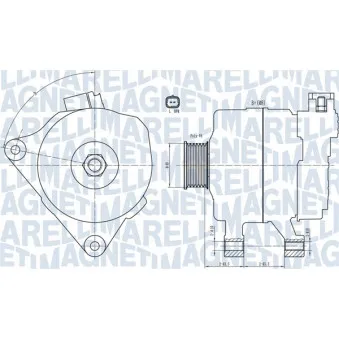 Alternateur MAGNETI MARELLI