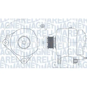 Alternateur MAGNETI MARELLI