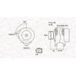 Alternateur MAGNETI MARELLI 063731970010 - Visuel 1