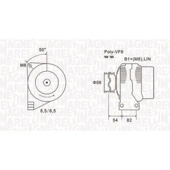 Alternateur MAGNETI MARELLI