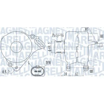 Alternateur MAGNETI MARELLI