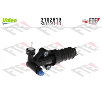 Cylindre récepteur, embrayage VALEO 3102619