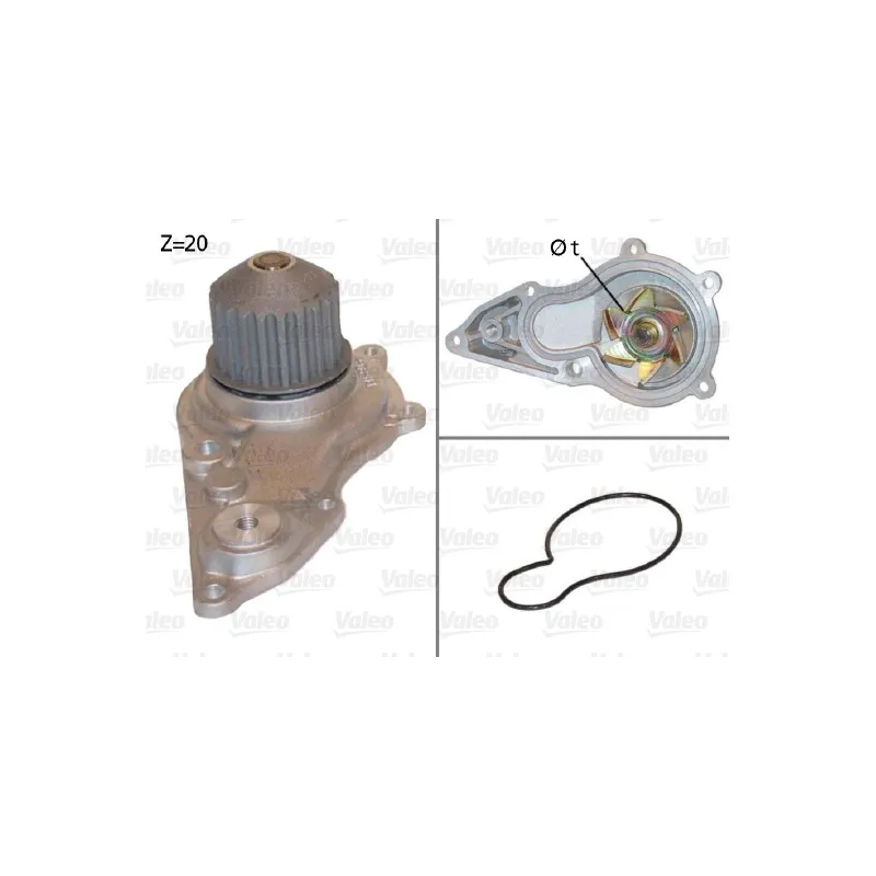 Pompe à eau VALEO 506478
