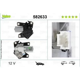 Moteur d'essuie-glace VALEO 582633