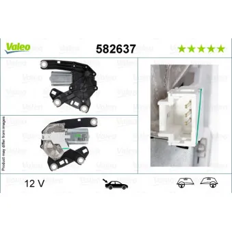 Moteur d'essuie-glace VALEO 582637