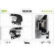 Moteur d'essuie-glace VALEO 582638 - Visuel 1