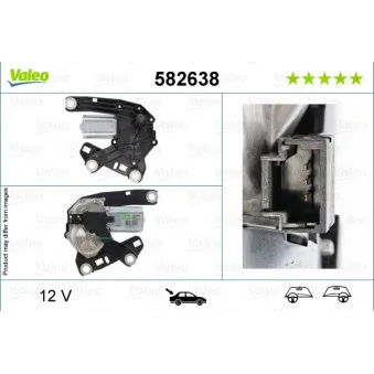 Moteur d'essuie-glace VALEO 582638