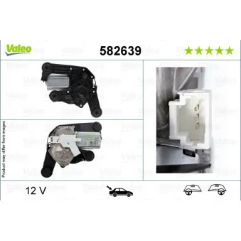 Moteur d'essuie-glace VALEO 582639
