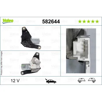 Moteur d'essuie-glace VALEO 582644