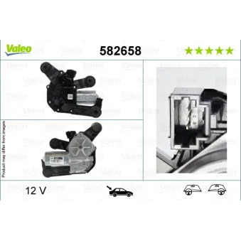 Moteur d'essuie-glace VALEO 582658
