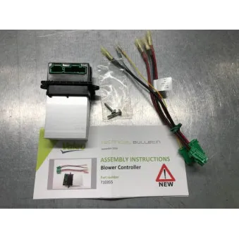 Régulateur, pulseur d'air habitacle VALEO 710355