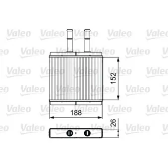Système de chauffage VALEO 812442