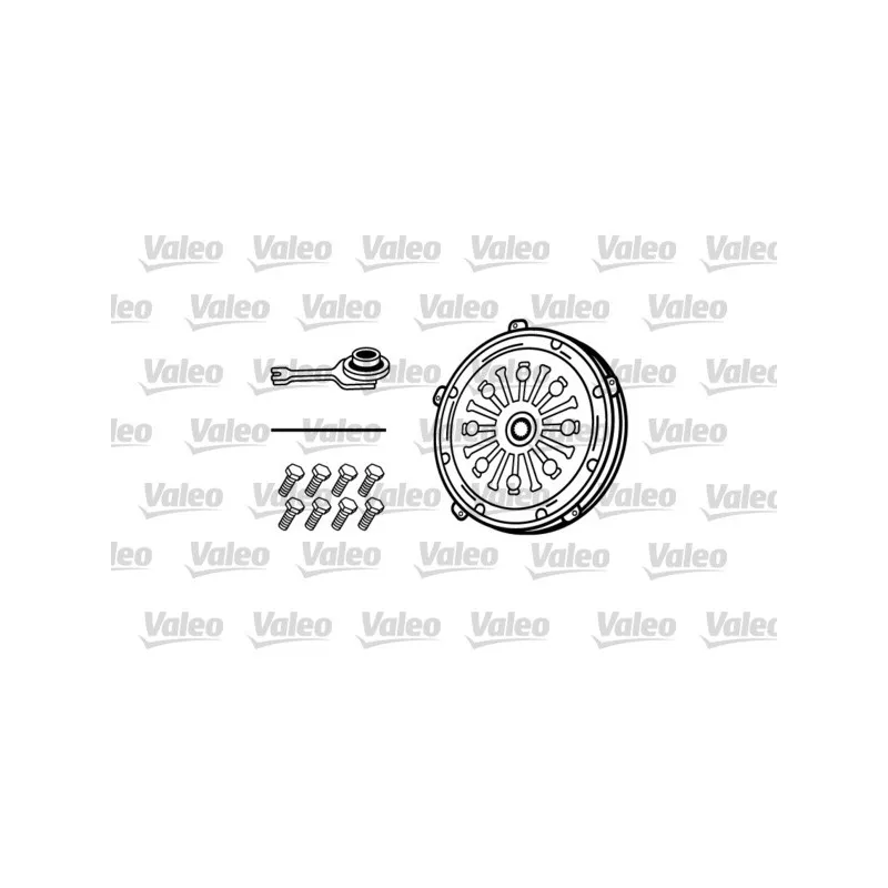 Kit d'embrayage VALEO 855101