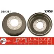 Tambour de frein TRW DB4381 - Visuel 3